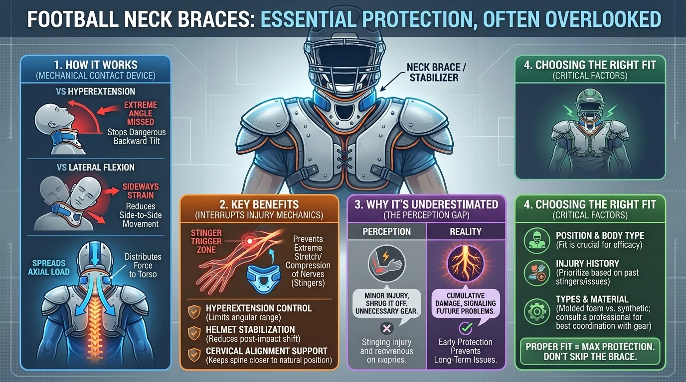 football neck brace